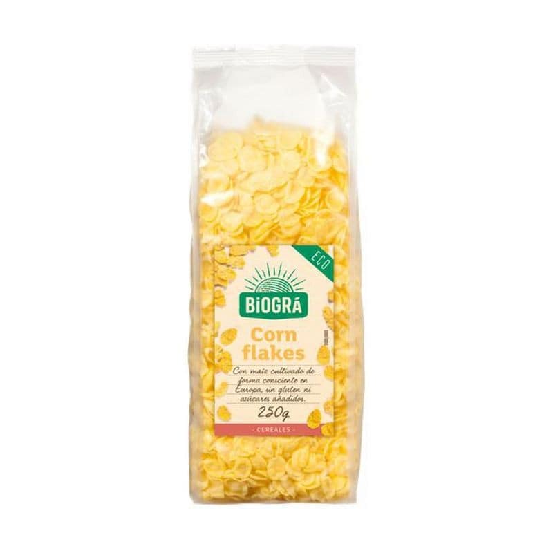 Biográ Corn Flakes S-Zucchero e S-Miele 250g Biogra Bio