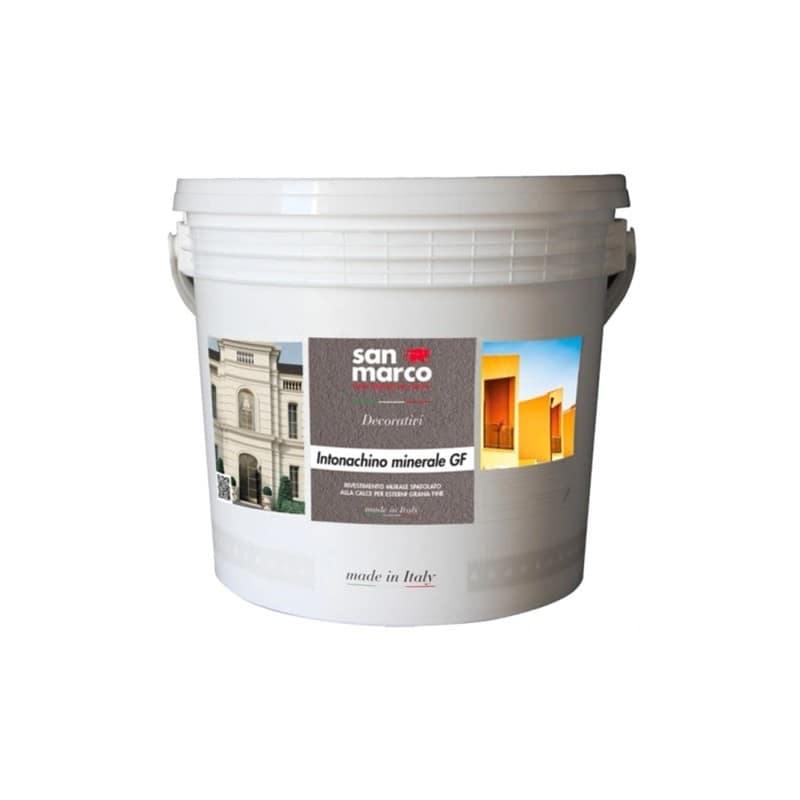 Decorativo minerale San Marco grana fine spatolato per esterni (Secchio 25Kg)