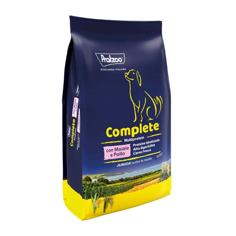 Pralzoo Complete Junior Maiale e Pollo per Cani - 2 Kg, Singola