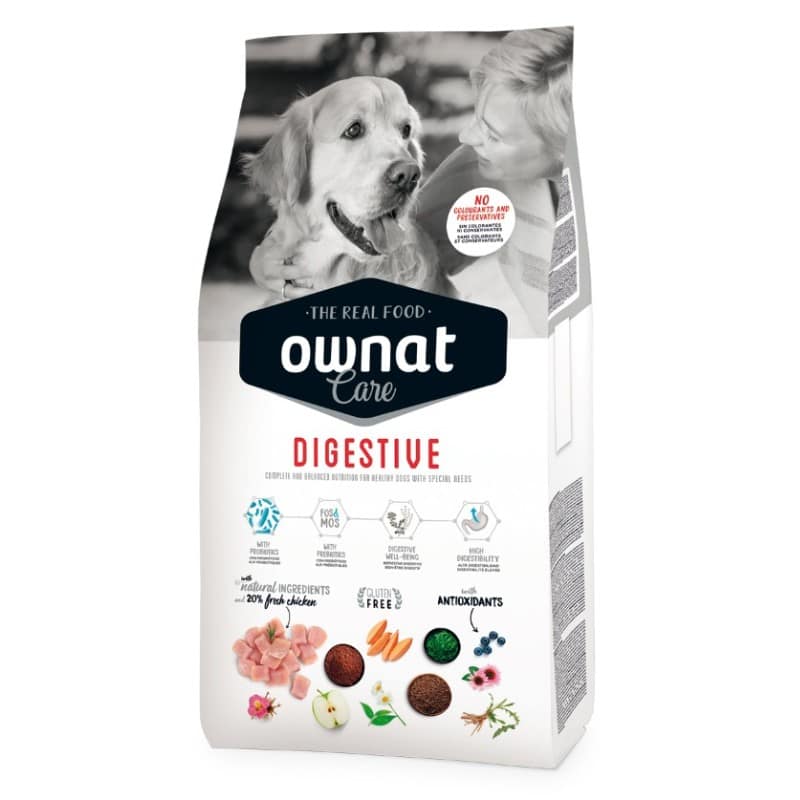 Ownat Care Dog Digestive per Cani - 10 Kg