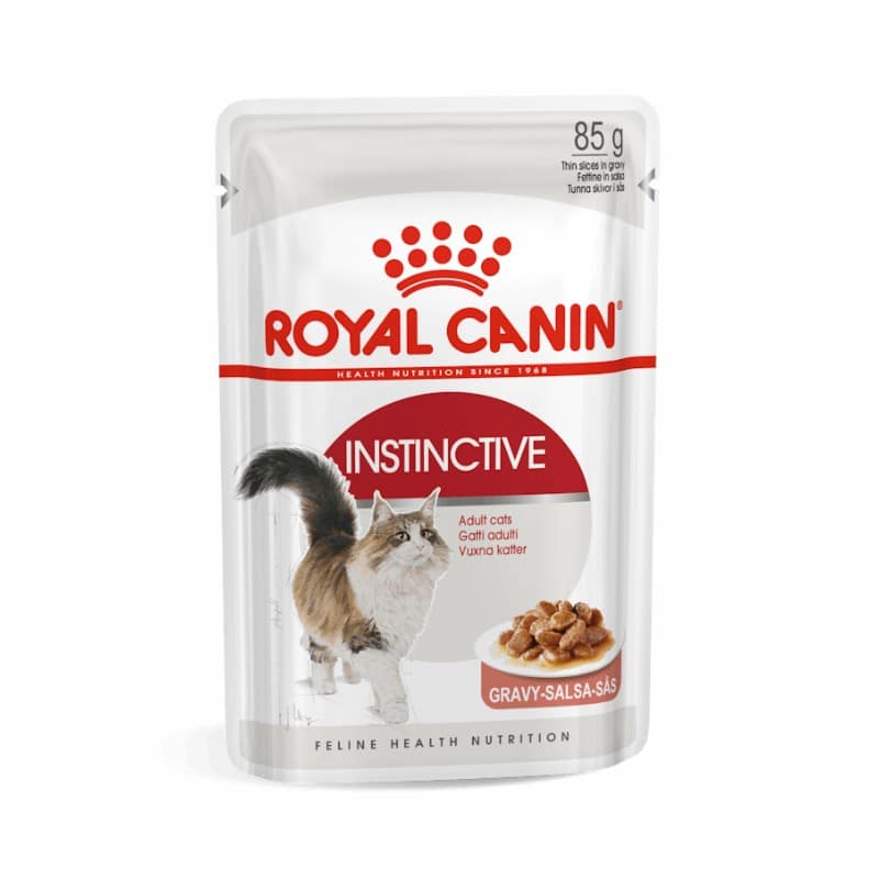 Royal Canin Instinctive Gravy Gatto Busta - 85 g, 12 pezzi