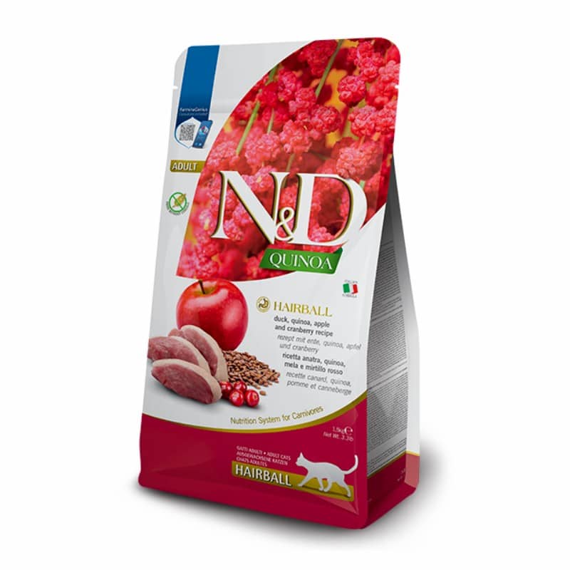 Farmina N&D Quinoa Hairball per Gatti - 1.5 Kg
