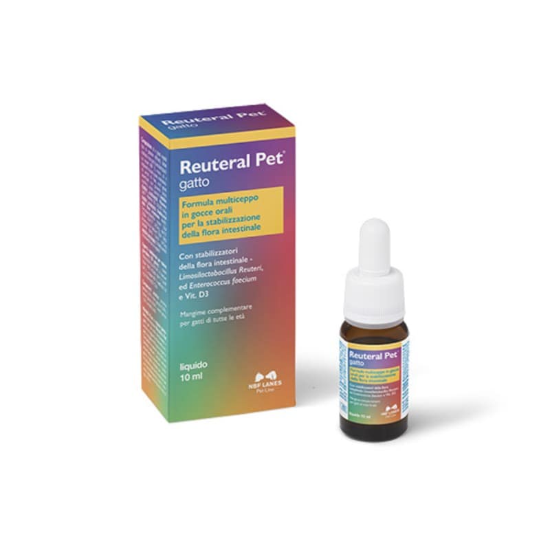 NBF Reuteral Pet 10ml in Gocce per Gatti - 10 ml