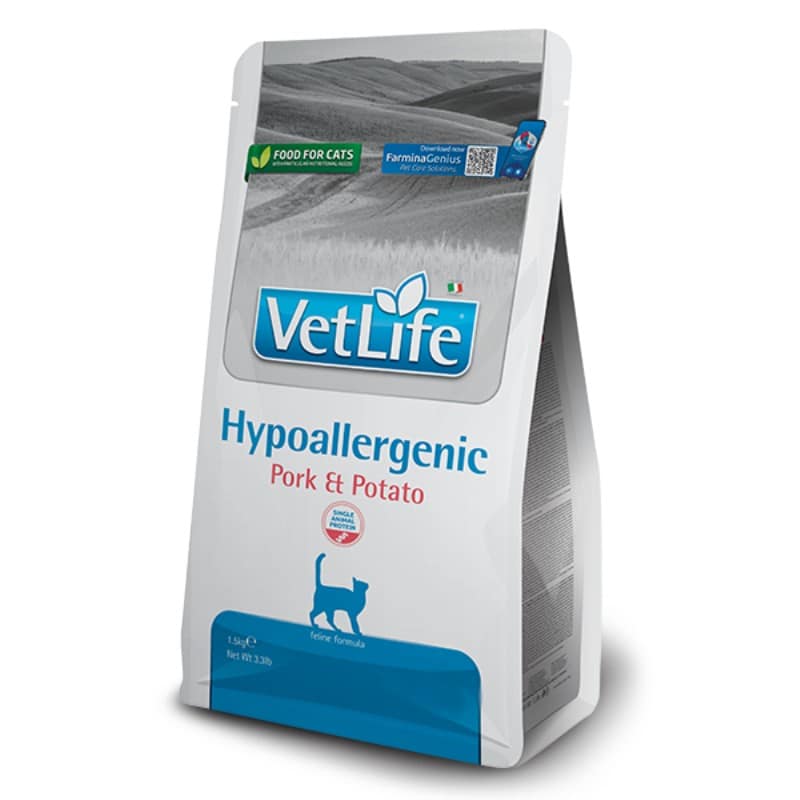 Farmina Vet-Life Hypoallergenic Maiale&Patate per Gatto