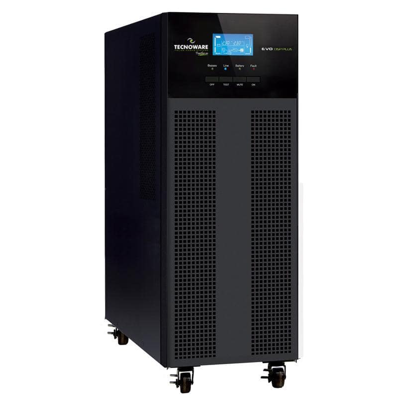 Tecnoware ups 5,5 kva dsp plus online pf 0,9 12 batterie 12vdc 9ah