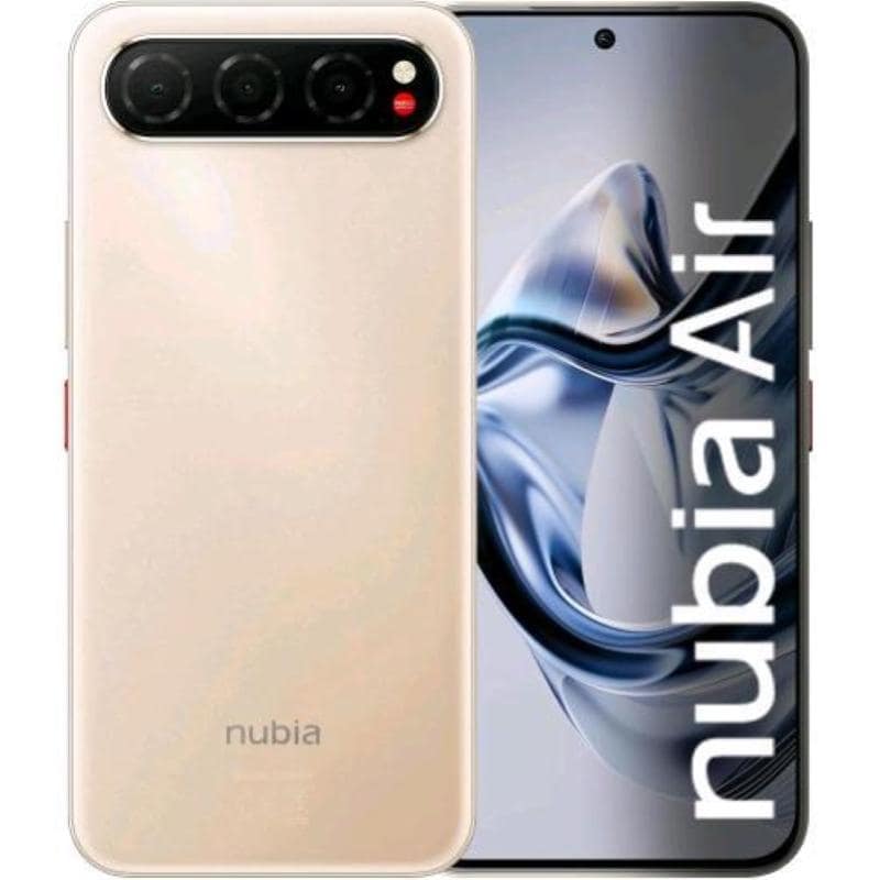 Zte nubia air 5g dual sim 6.78 octa core 256gb ram 8gb 5g italia titan desert