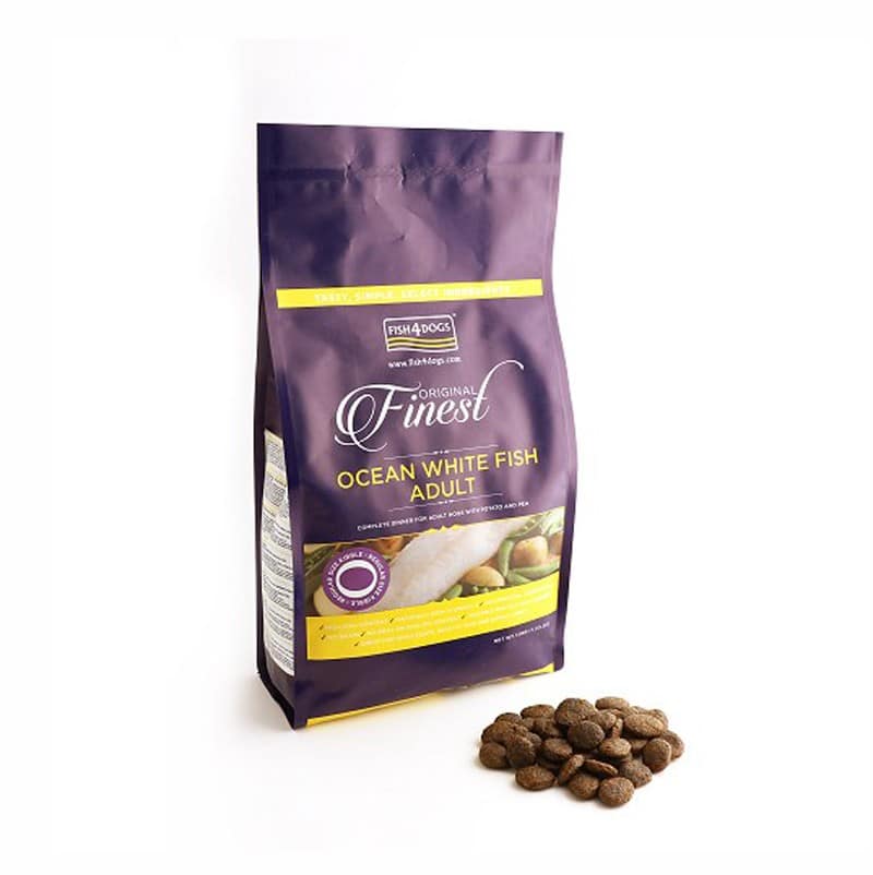 Fish4Dogs Finest Adult Regular Pesce Bianco Peso Confezione 1.5 Kg