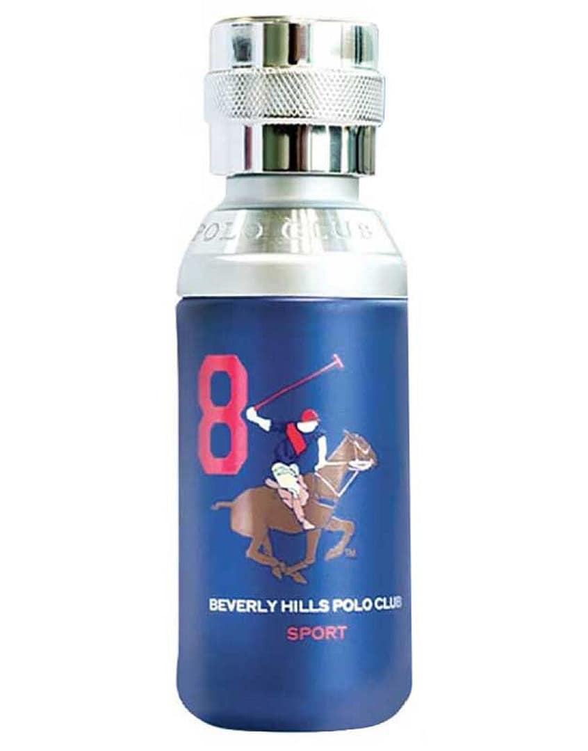 Beverly Hills Polo Club, 1982 - Sport 8, Eau De Toilette, da uomo, 100 ml