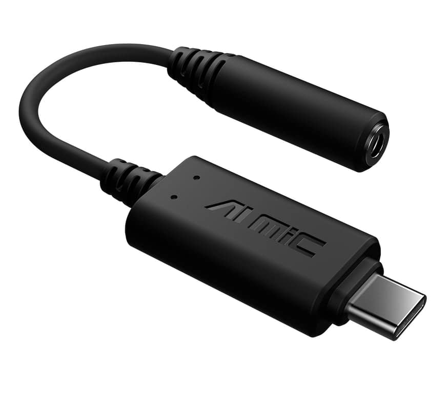 Adattatore USB con microfono a cancellazione del rumore ASUS AI - nuovo