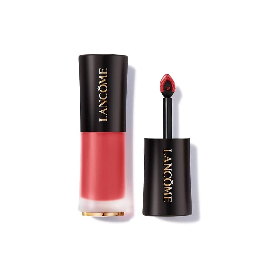 Lancôme Rossetto opaco a lunga tenuta L`Absolu Rouge Drama Ink (per labbra semi-opaco) 6 ml - Tonalità: 555 Soif de Vivre