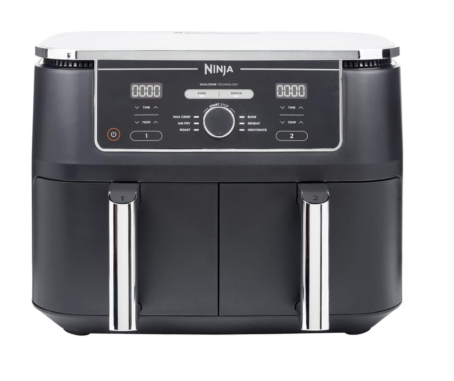Ninja AF400EU Friggitrice doppia 9,5 L Autonoma 2470 W ad aria calda Nero – nuovo