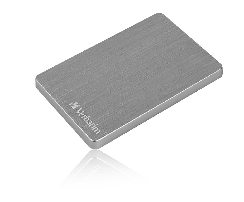 Disco rigido portatile Verbatim Store ?n? slim Go ALU 2Tb grigio - nuovo