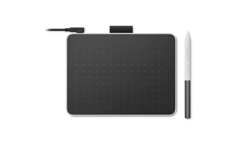 Tavoletta grafica Wacom One S nero, bianco 152 x 95 mm USB - nuovo